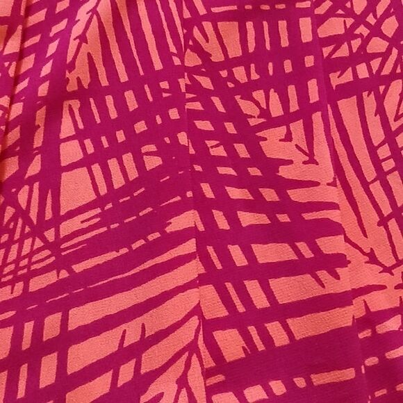 Apt 9 tropical palm print surplice dress MP - Picture 5 of 9